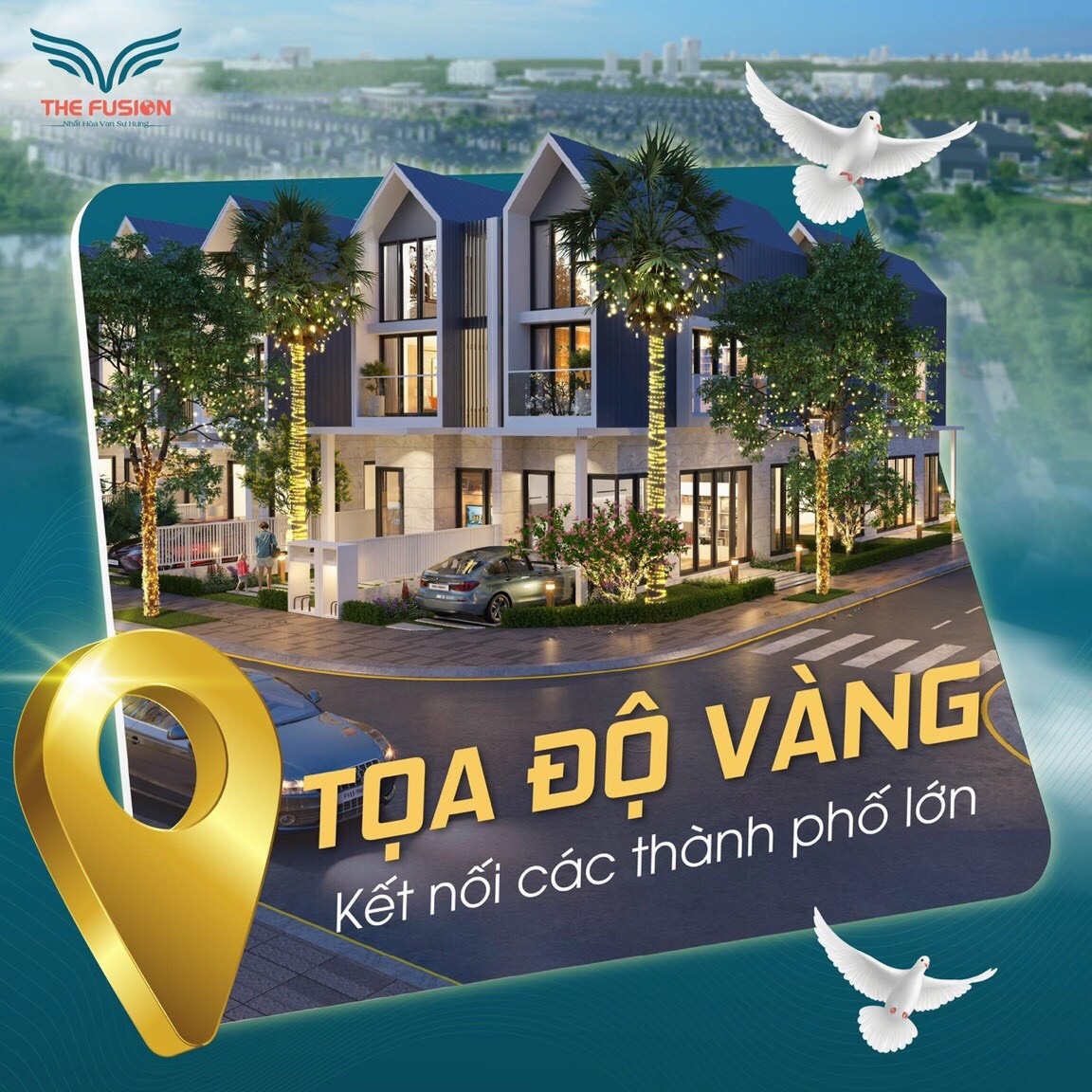 the fusion tọa độ vàng kết nối